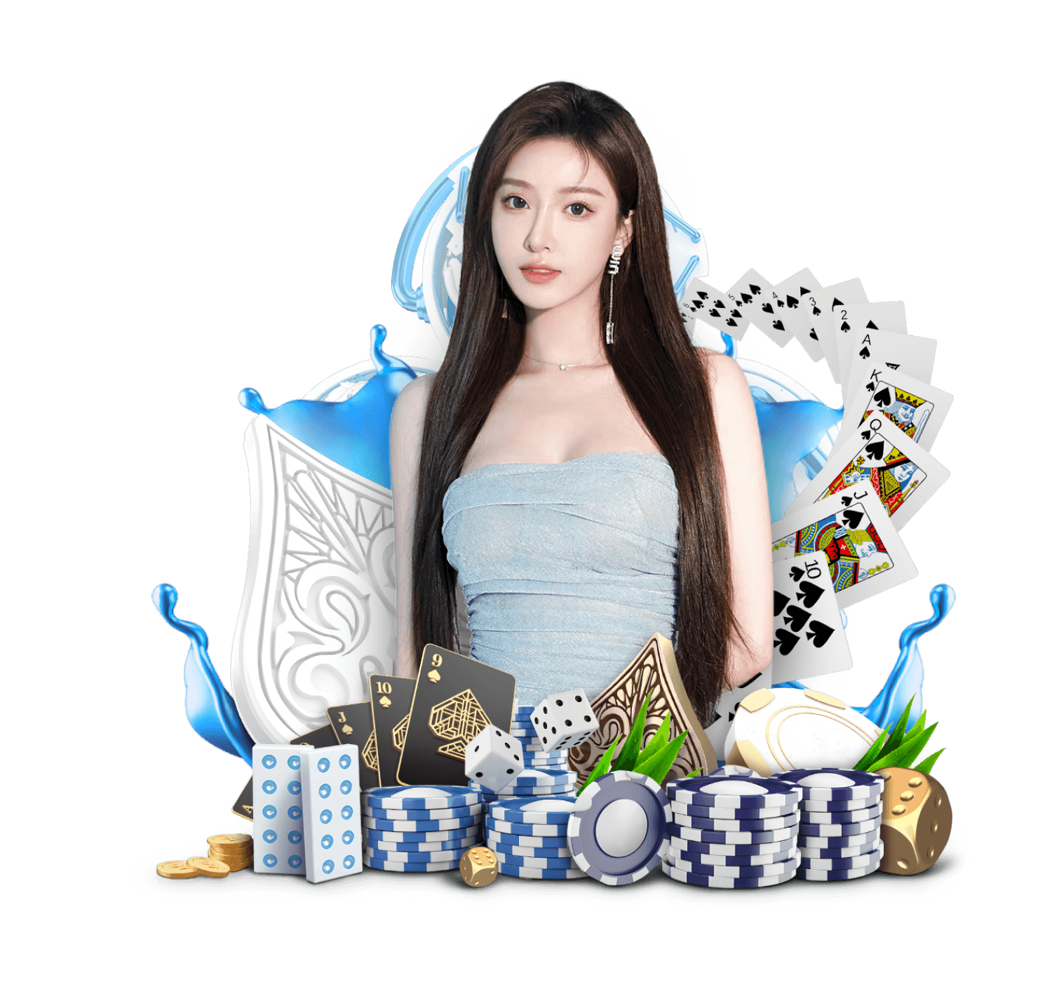Roulette wheel in motion with betting layout
